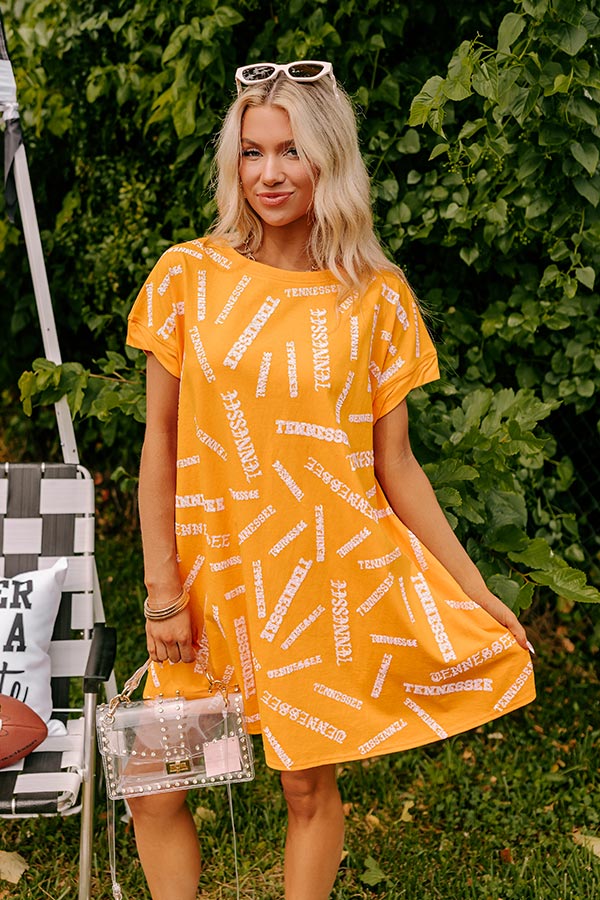 Ultimate Tennessee Sequin Embroidered Mini Dress - Show Your School Spirit!