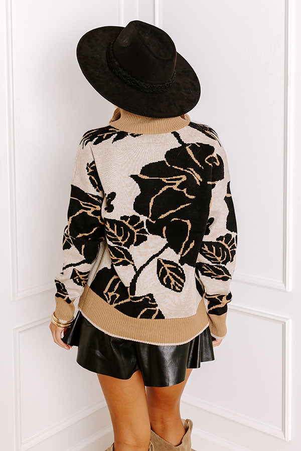 Premium Garden Dreams Knit Sweater - Ultimate Autumn Style