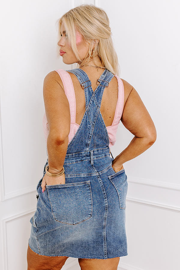 Premium Judy Blue Josephine Denim Skirtall for Curves