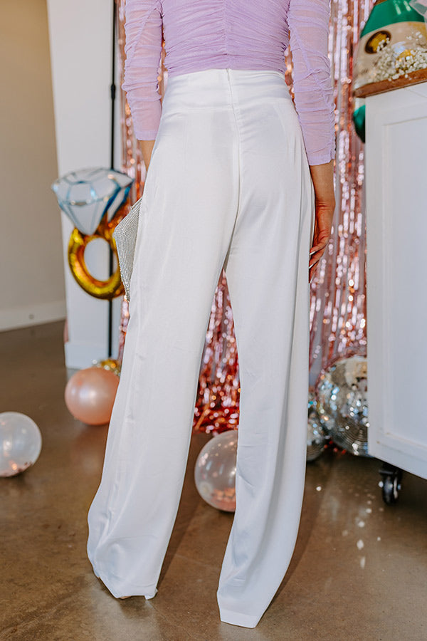 Ultimate Luxe High Waist Pants - Premium Elegance