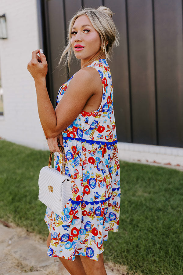 Ultimate Sunshine & Floral Mini Dress