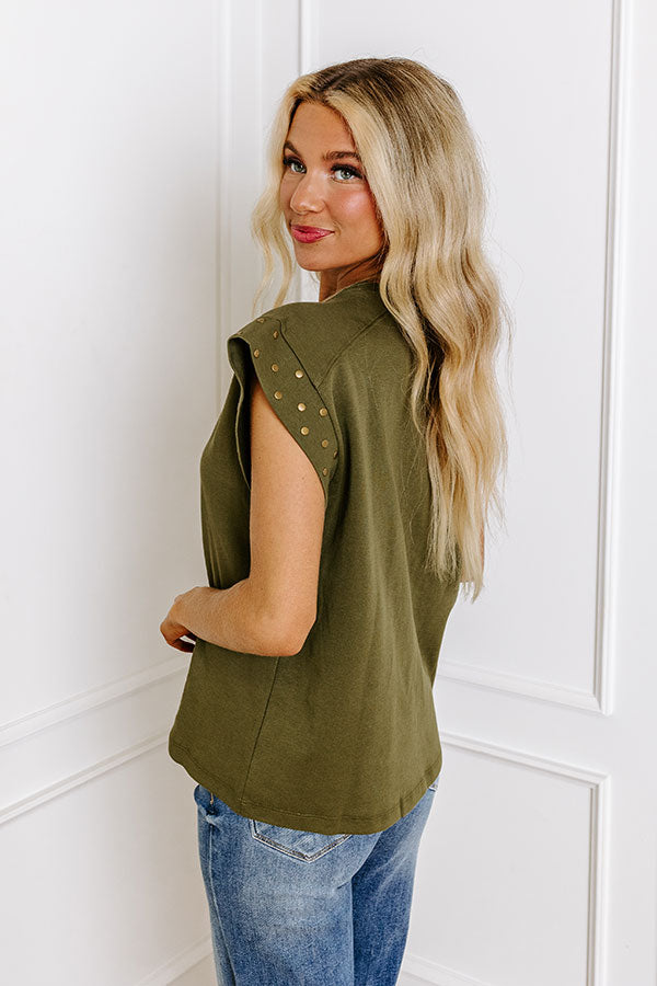 Premium Olive Shift Top - Ultimate Comfort & Style