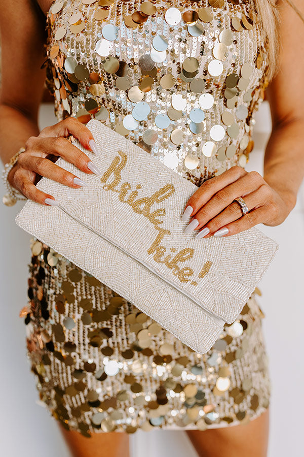 Premium Bride Tribe Embellished Clutch - Ultimate Wedding Accessory