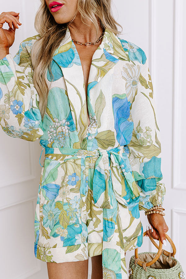 Ultimate Paradise Blossom Floral Romper