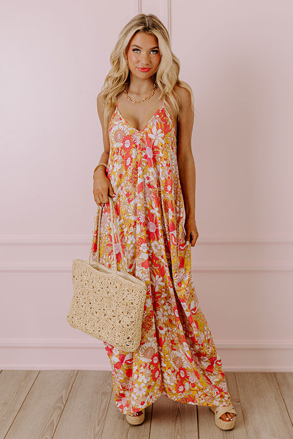 Ultimate Floral Maxi Dress - Casually Chic & Lightweight