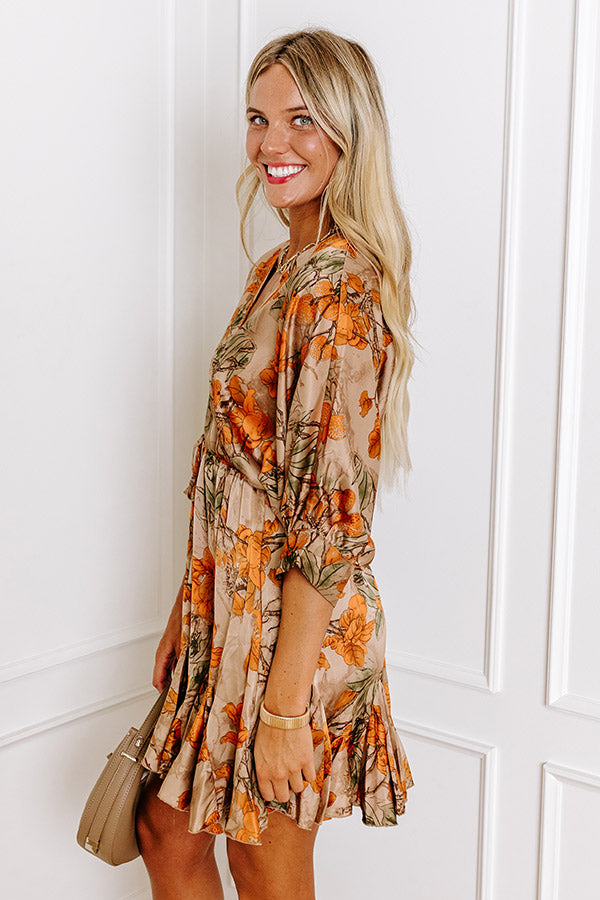 Premium Floral Mini Dress - Ultimate Style for Every Occasion