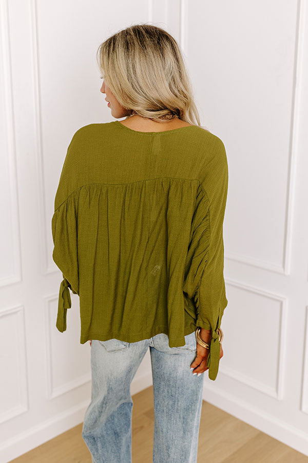 Premium Green Shift Top - Ultimate Comfort & Style