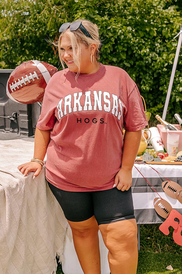 Premium Arkansas Hogs Vintage Graphic Tee - Ultimate Game Day Style