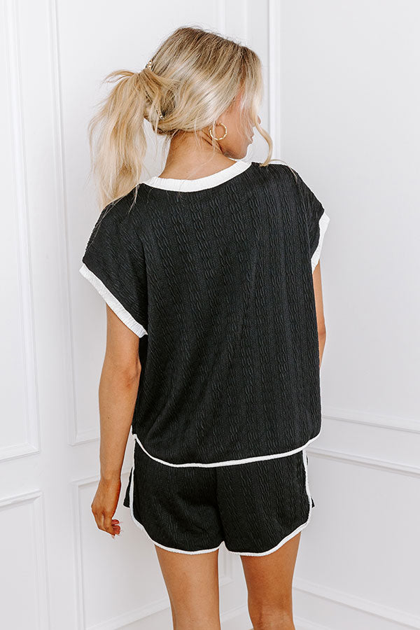 Ultimate Road Trip Ready Shift Top - Black Edition