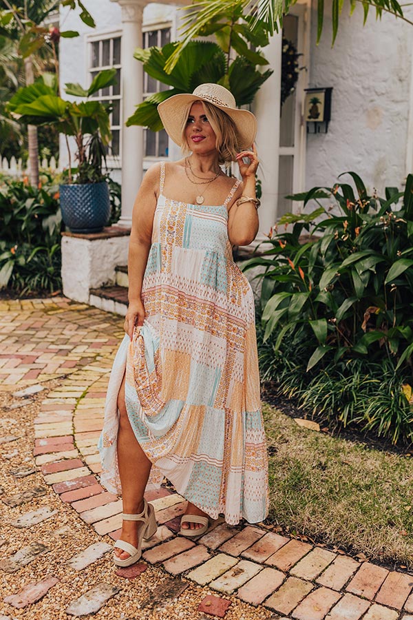 Premium Paradise Midi Dress - Ultimate Summer Style