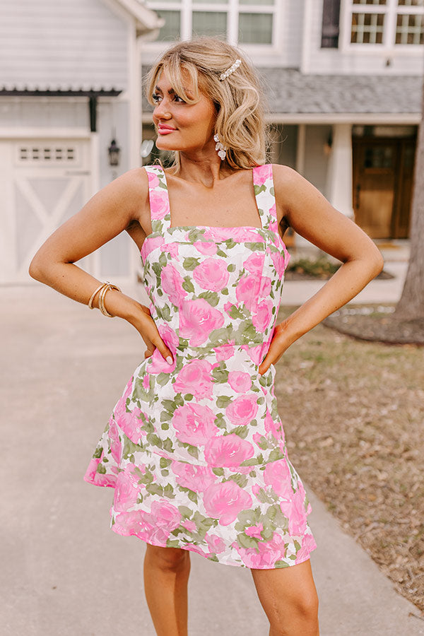 Premium Rosie Galore Mini Dress - Ultimate Tea Party Elegance