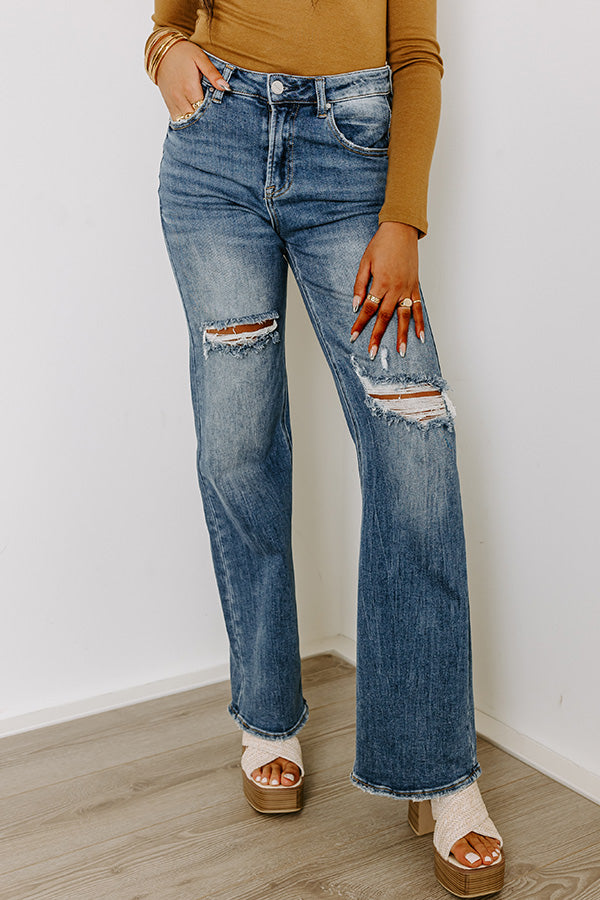 Premium Miranda High Waist Straight Leg Jean - Ultimate Denim Upgrade