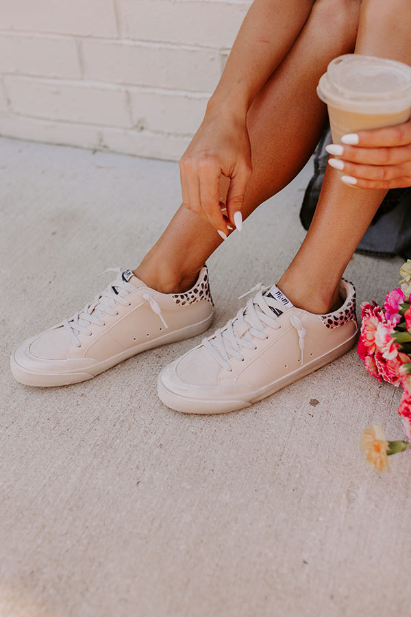 The Mina Vintage Premium Faux Leather Sneaker