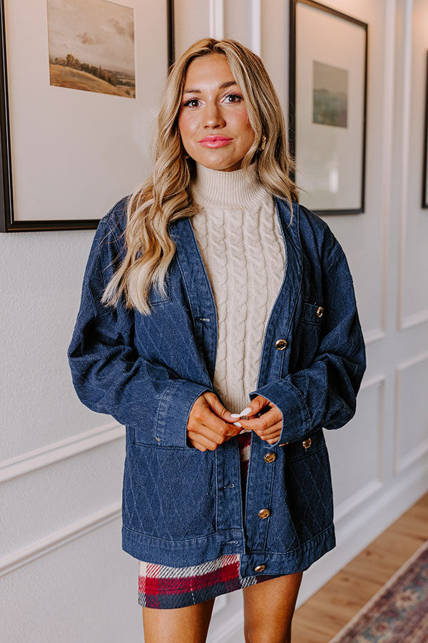 Ultimate Downtown Chic Denim Jacket