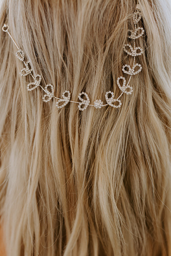 Premium Glamour Rhinestone Hair Accessory