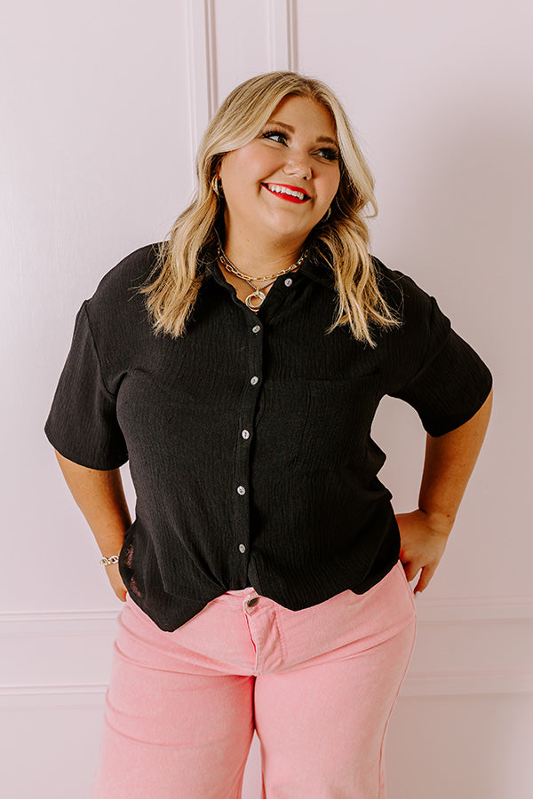 Premium Chill Touch Button-Up Top for Effortless Style
