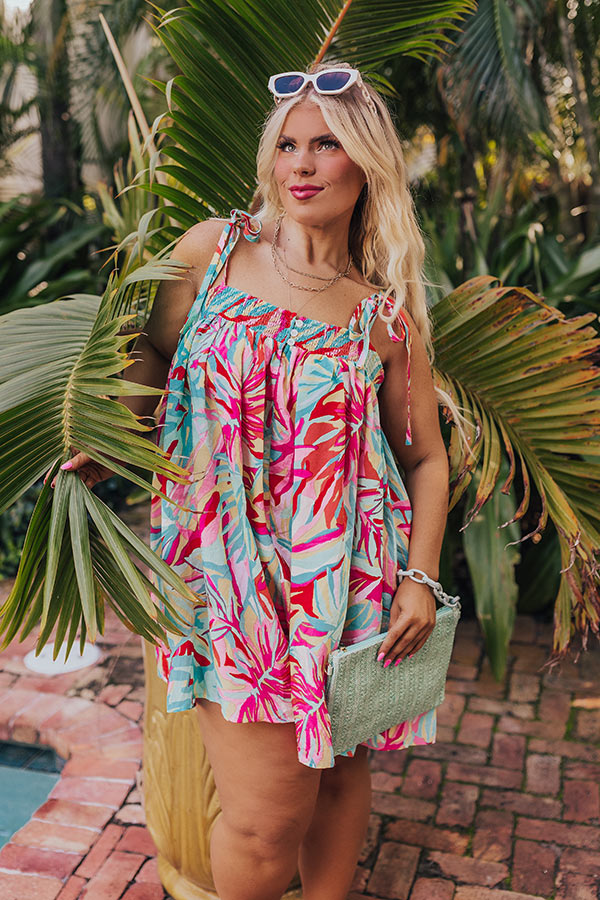 Premium Ocean Wave Curves Romper - Ultimate Summer Style