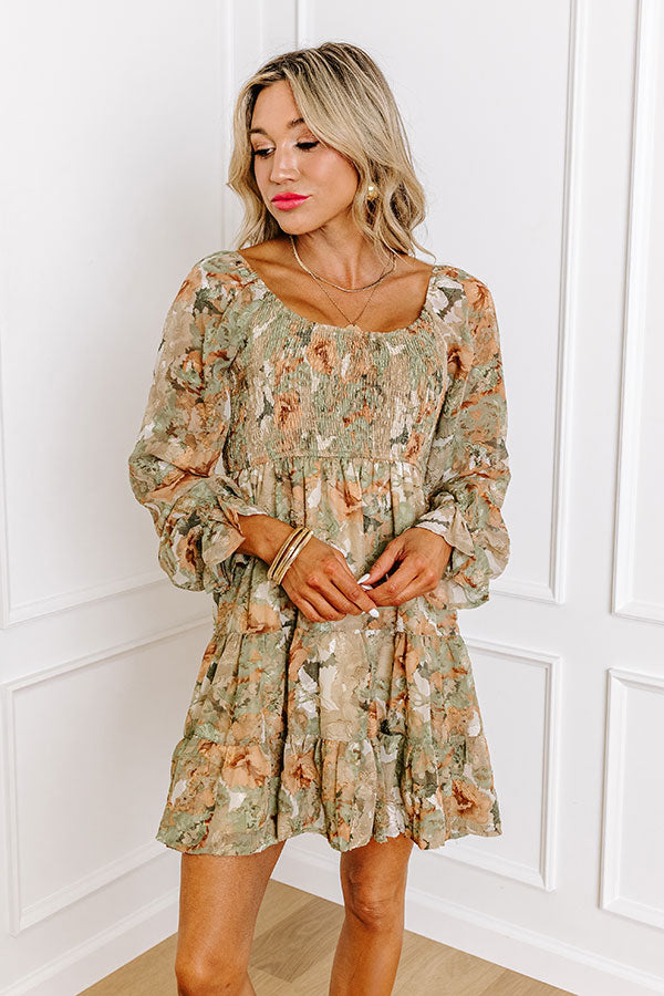 Premium Floral Pear Dress - Ultimate Summer Style