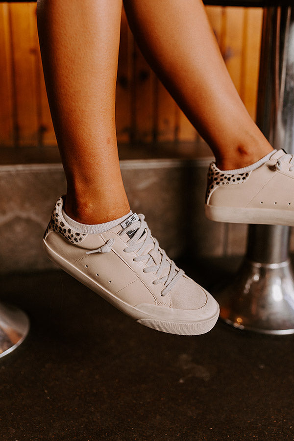 The Mina Vintage Premium Faux Leather Sneaker