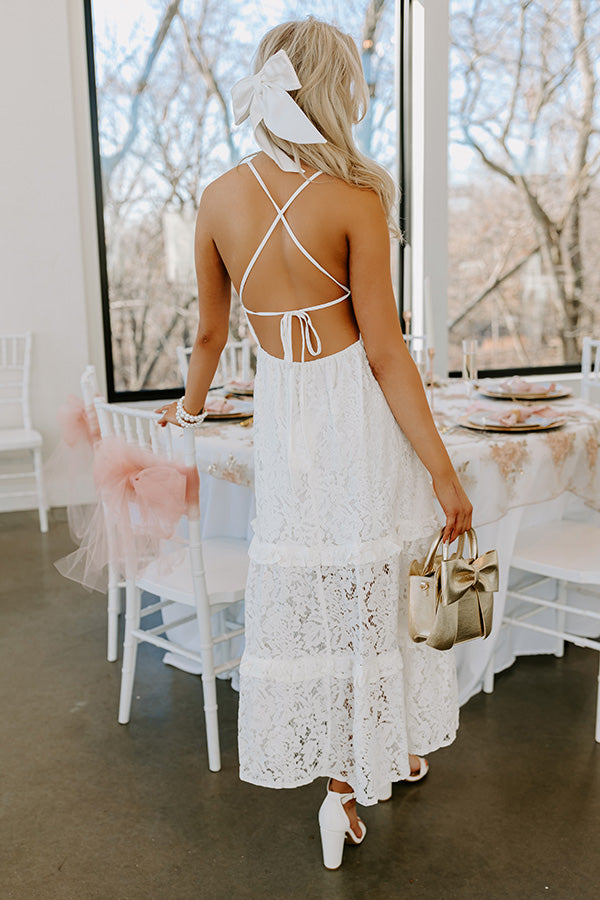 Ultimate Summer Lace Midi Dress