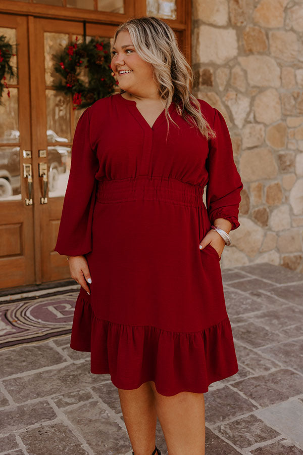 Premium Elegance Mini Dress - Happy Gatherings