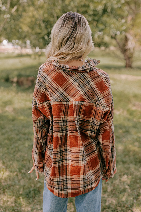 Premium Pumpkin Spice Plaid Jacket - Ultimate Autumn Style