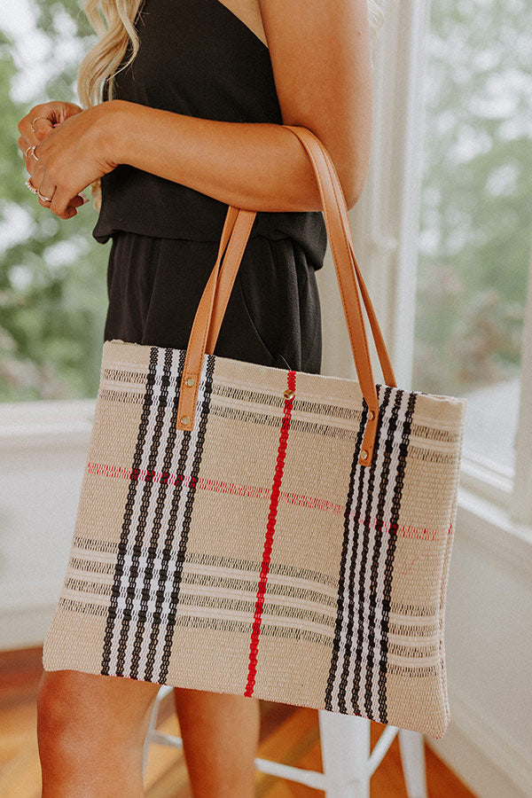 Premium City Chic Woven Tote - Ultimate Style Upgrade