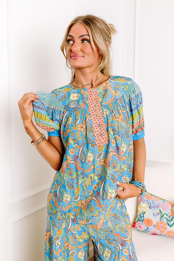 Ultimate Boho Floral Shift Top - Premium Style & Comfort