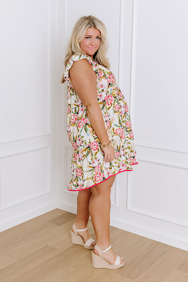 Premium Garden Charm Floral Babydoll Dress - Ultimate Summer Style