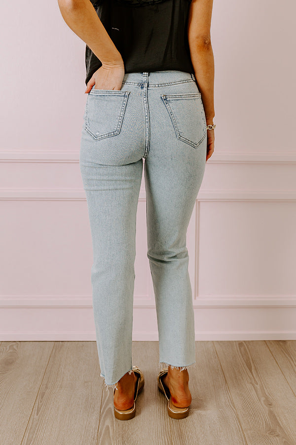 Eunina Premium Sofia High Waist Distressed Skinny Jeans