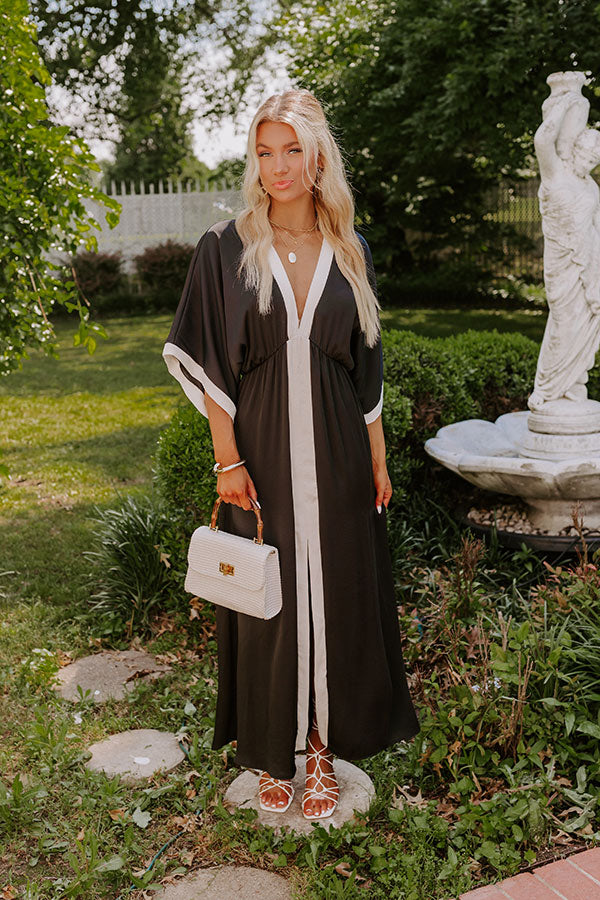 Ultimate NYC Bound Maxi Dress