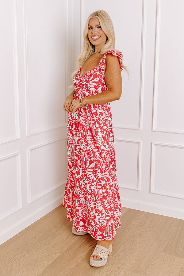 Ultimate Tucson Botanical Gardens Maxi Dress for Curves