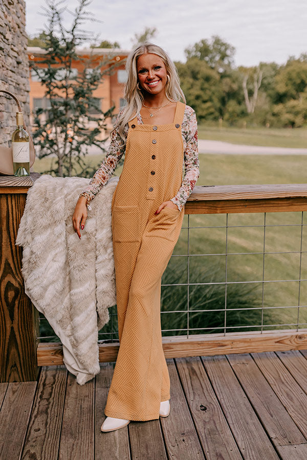 Premium Autumn Chic Pumpkin Patch Jumpsuit