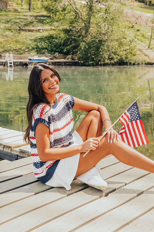 Premium Lake Days Knit Stripe Top - Ultimate Summer Style