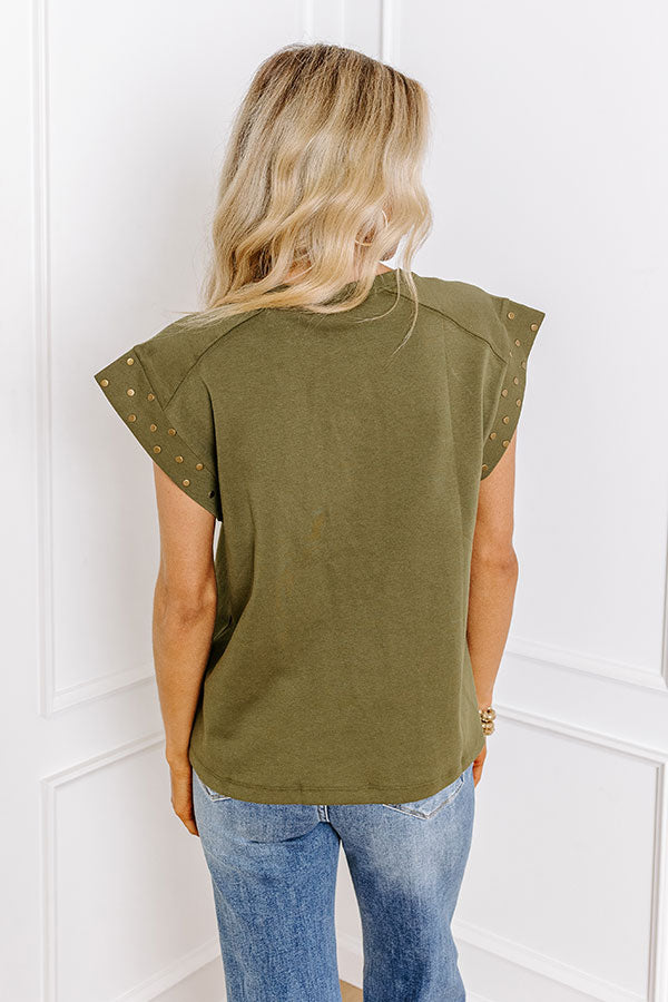 Premium Olive Shift Top - Ultimate Comfort & Style