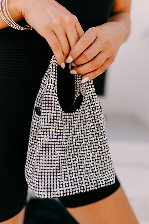 Premium Glam Rhinestone Evening Bag
