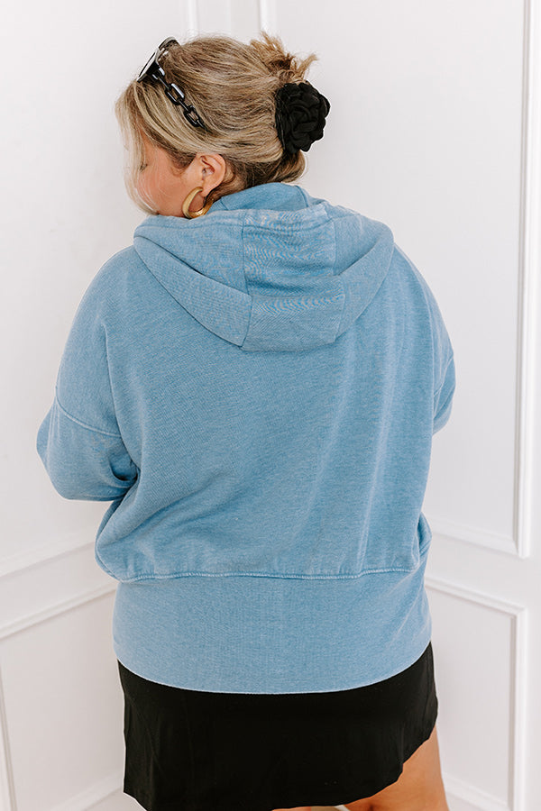 Premium Blue Curves Sweater - Ultimate Cozy Hoodie