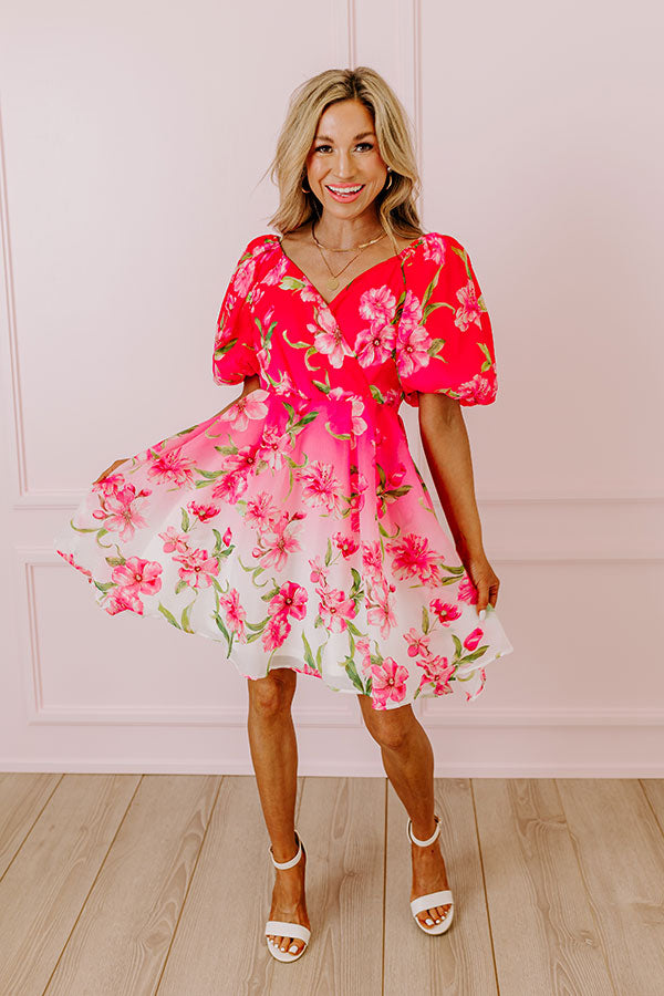 Ultimate Garden Glamour Mini Dress