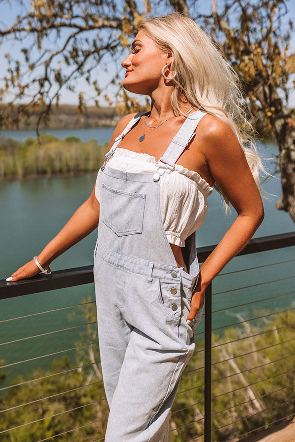 Ultimate Chic Denim Overalls - Hopeful Dreamer Edition