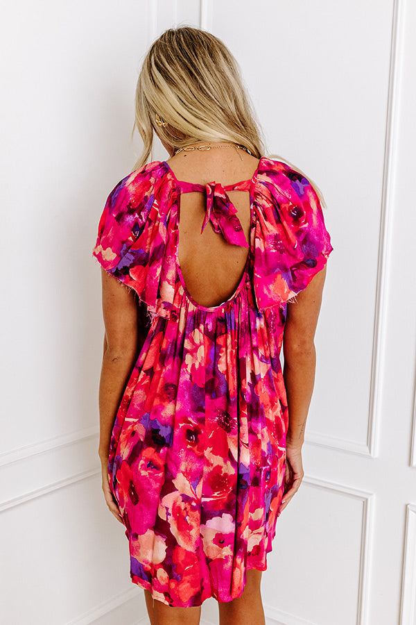 Premium Southern Flair Floral Mini Dress - Ultimate Spring Style