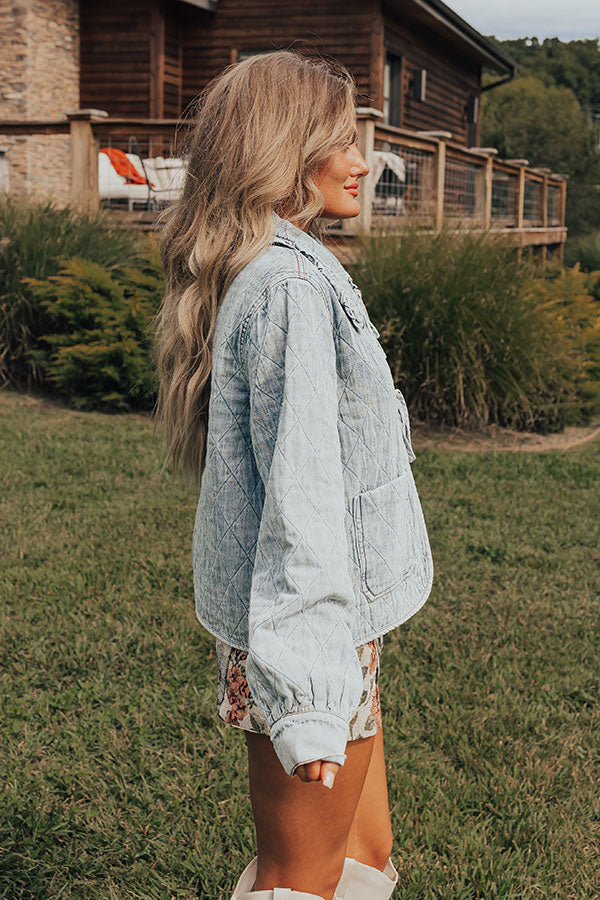 Ultimate Nashville Quilted Denim Jacket