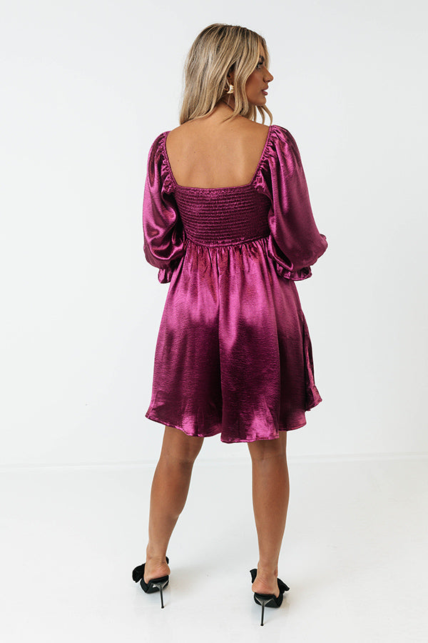 Ultimate Purple Babydoll Dress - Address The Room