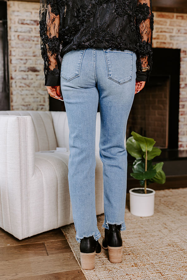 KanCan Premium Delilah High Waist Straight Leg Jean - Ultimate Comfort & Style