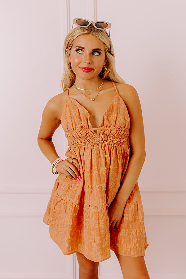 Ultimate Nectarine Babydoll Dress - Lightweight & Flattering