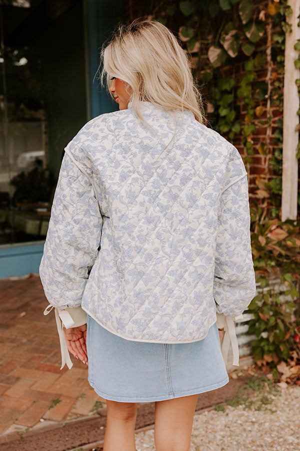 Premium Small Town Mornings Quilted Jacket - Ultimate Cozy Style