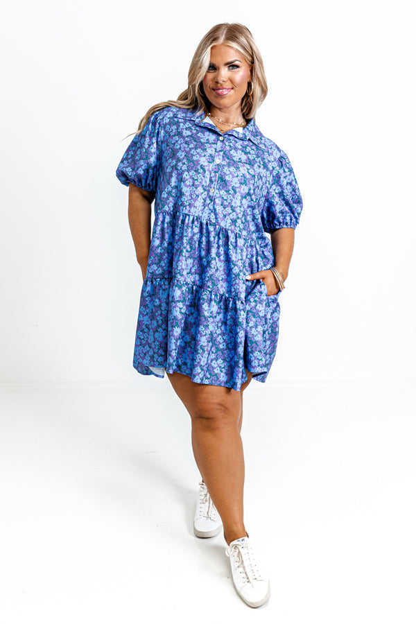 Premium Ojai Afternoon Floral Mini Dress - Ultimate Summer Style