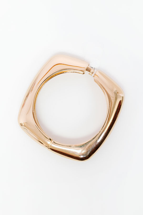 Ultimate Luxe Gold Bangle Bracelet