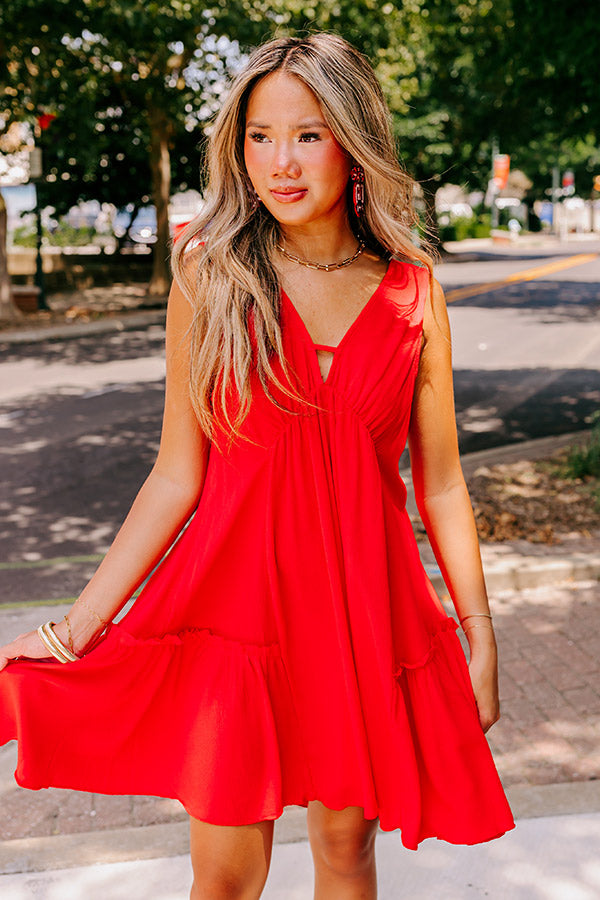 Ultimate Red Babydoll Dress - Feels Like Love