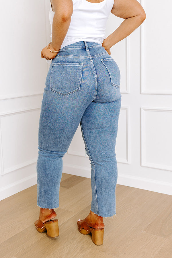 Premium Lovervet Lainey High Waist Distressed Jeans - Ultimate Comfort & Style