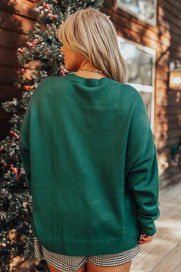 Premium Joy Knit Sweater - Festive Curves Edition